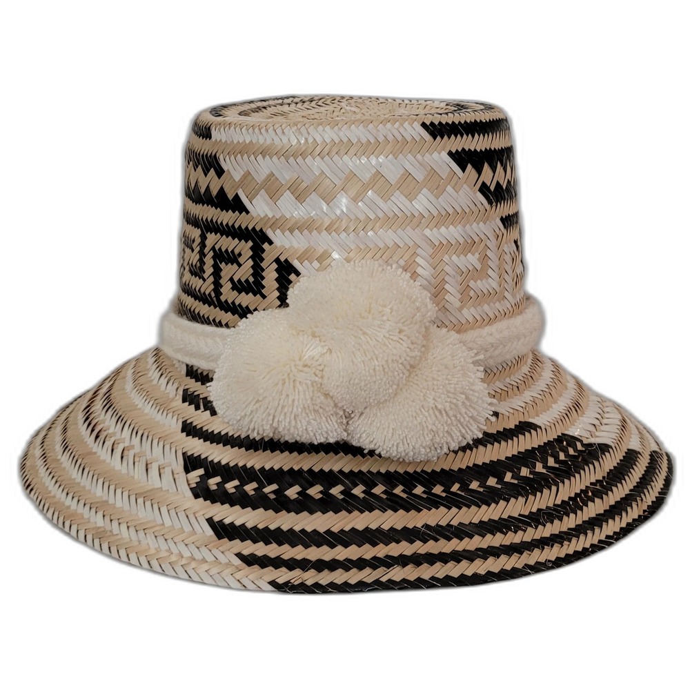 NWT Wuitusu‎ Elise Handmade Wayuu Straw Hat | Summer Hat | Sun Hat | Boho Hat